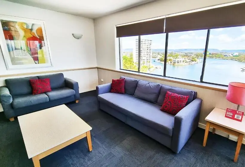 １ベッドルームファミリーアパートメント, Tiki Hotel Apartments Surfers Paradise