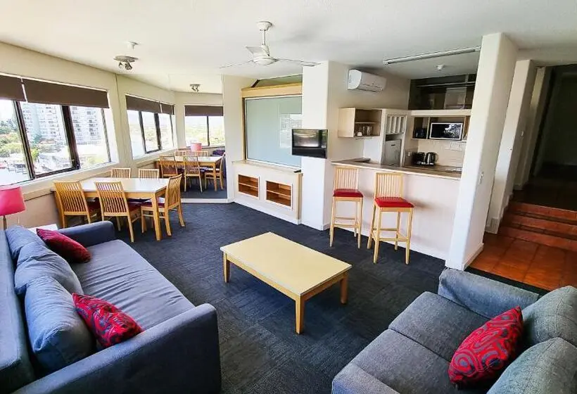 １ベッドルームファミリーアパートメント, Tiki Hotel Apartments Surfers Paradise