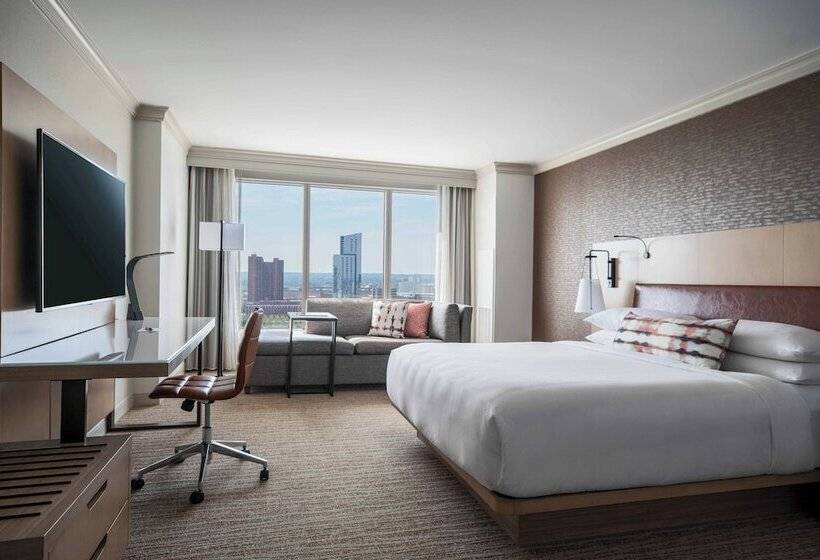 전망 스탠다드 룸 더블 침대, Baltimore Marriott Waterfront