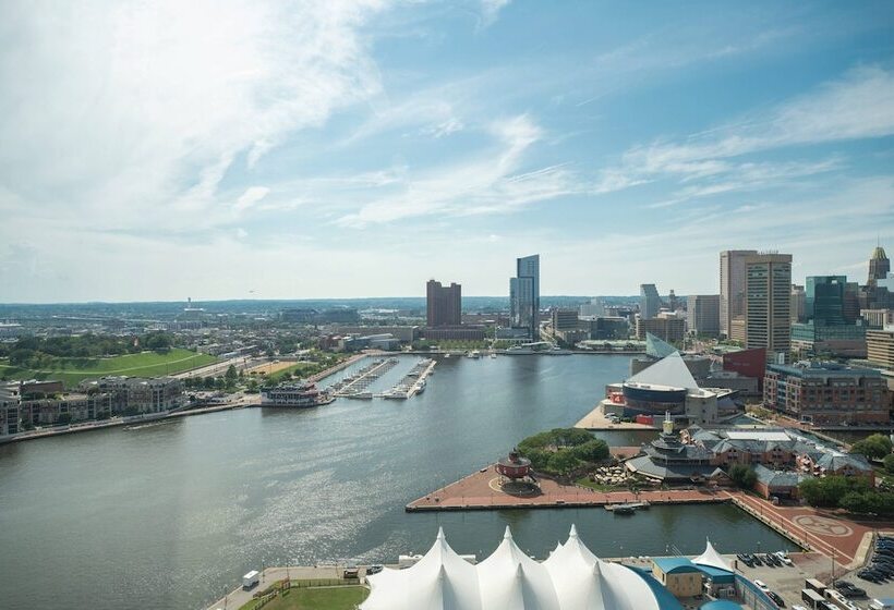 غرفه قياسيه سريرين مزدوجين, Baltimore Marriott Waterfront