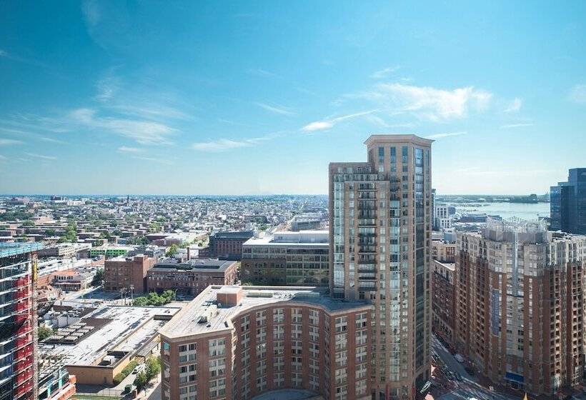 غرفه قياسيه سريرين مزدوجين, Baltimore Marriott Waterfront