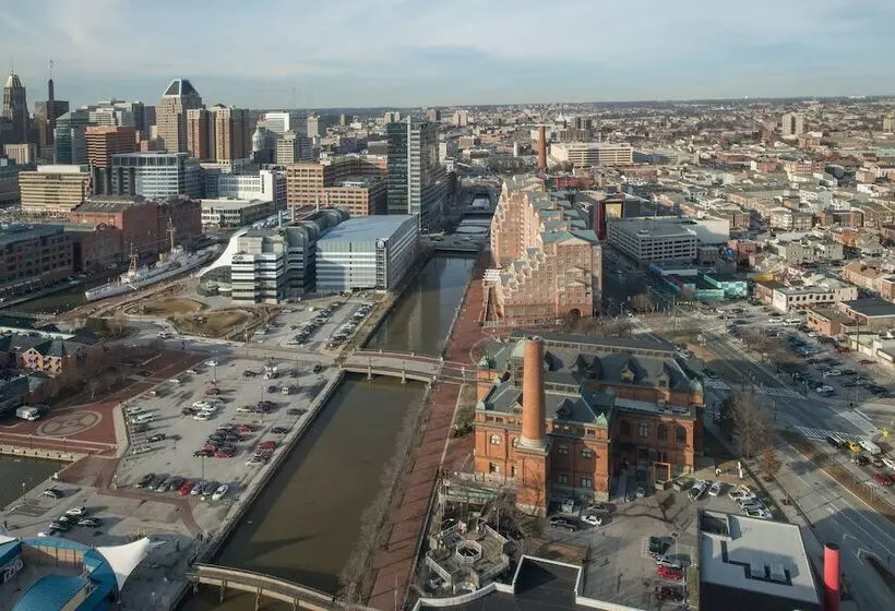２ダブルベッドのスタンダードルーム, Baltimore Marriott Waterfront