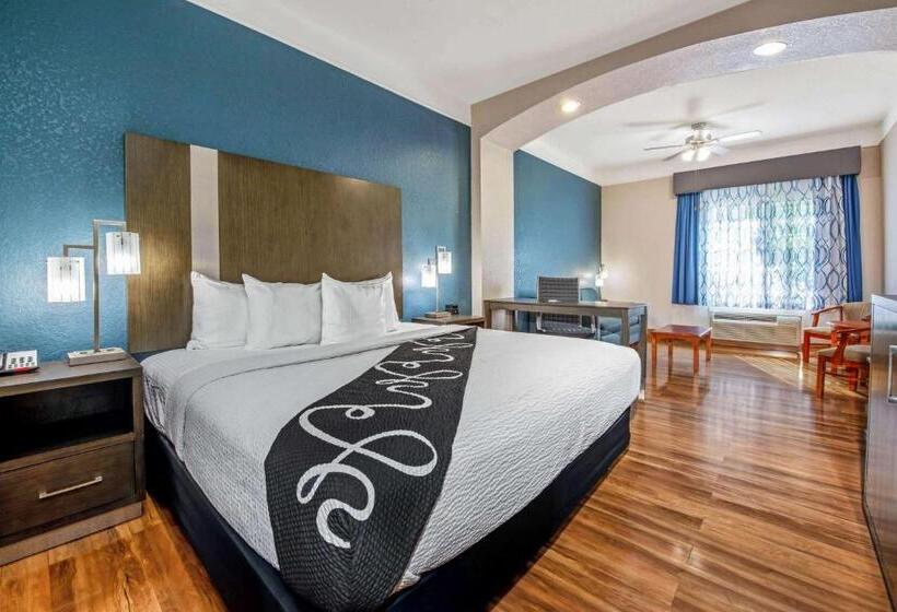 מיטת קינג בסוויטה, La Quinta Inn & Suite Kingwood Houston Iah Airport 53200
