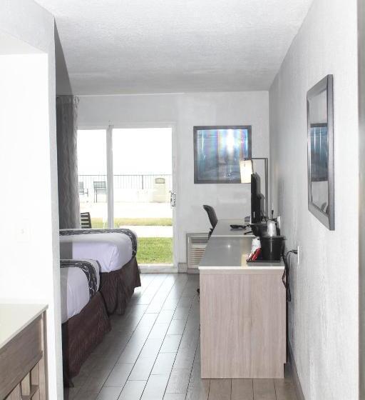 غرفة قياسية مطلّة علي البحر, La Quinta By Wyndham Oceanfront Daytona Beach