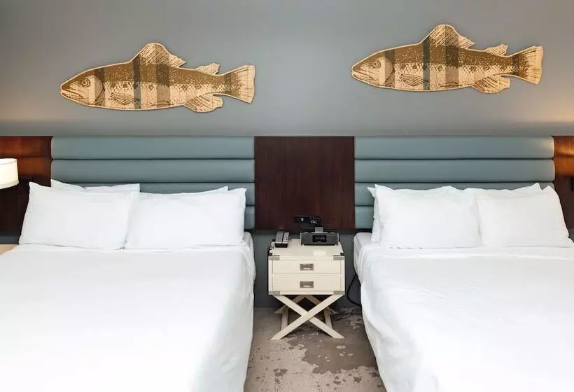 اتاق استاندارد با 2 تخت دوبل, Lakehouse Resort