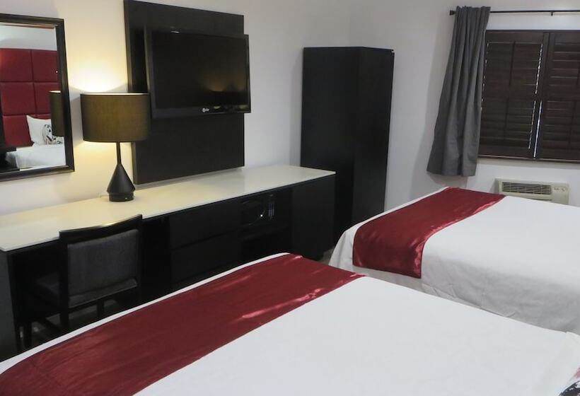 غرفه قياسيه سريرين مزدوجين, Legend Hotel Hollywood