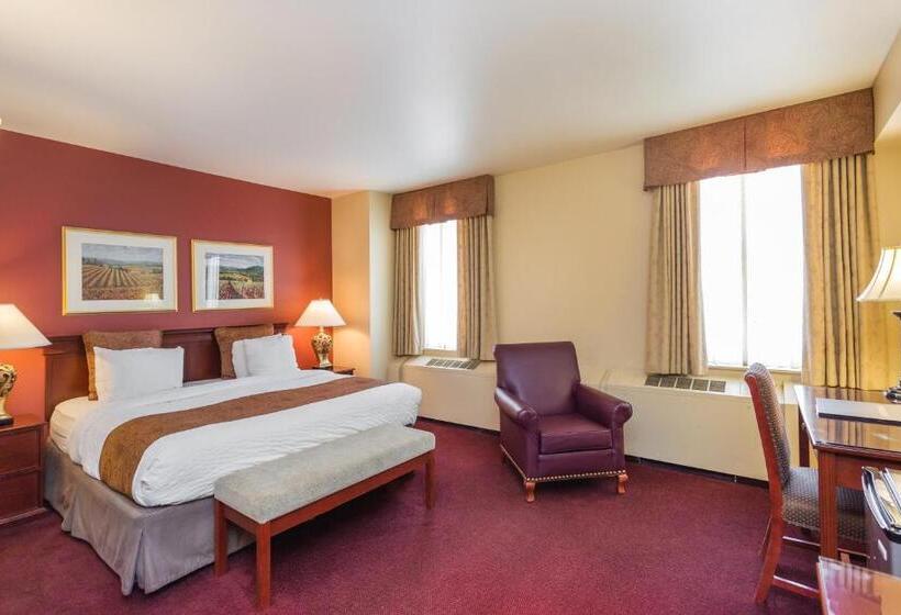 غرفة ديلوكس سرير كينج, Marcus Whitman Hotel And Conference Center