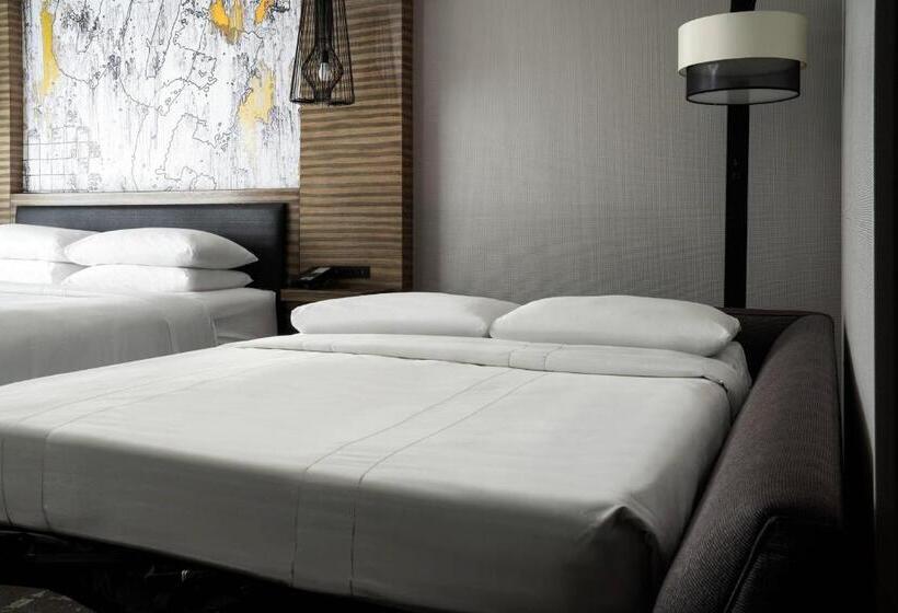 חדר סטנדרט עם מיטת קינג, Marriott Indianapolis North