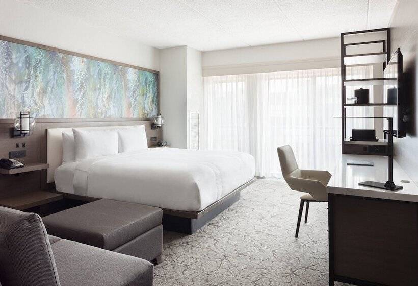 标准间带双人床, Marriott Savannah Riverfront