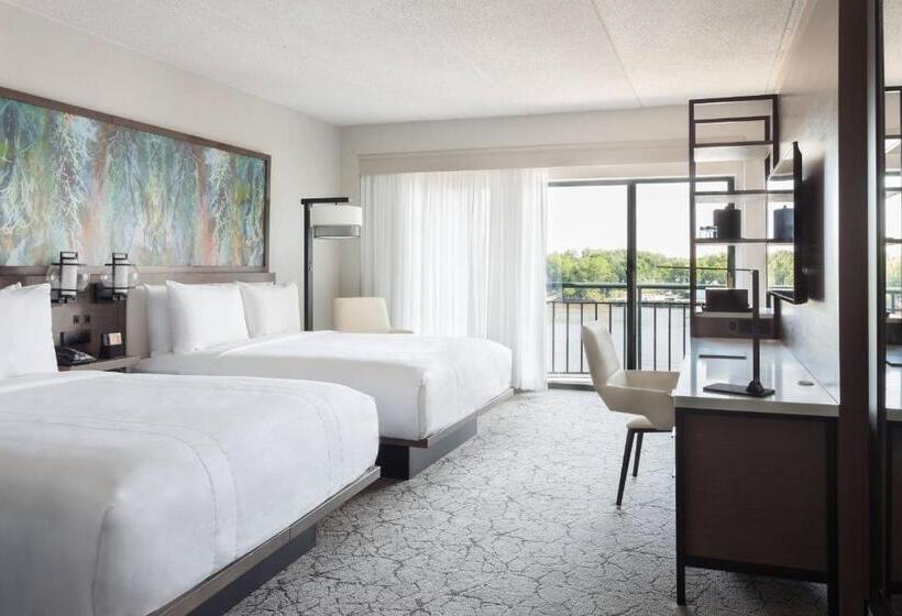 标准间带江景, Marriott Savannah Riverfront