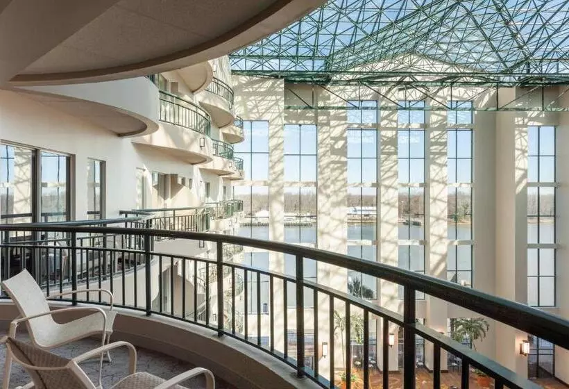 ダブルベッドスタンダードルーム, Marriott Savannah Riverfront