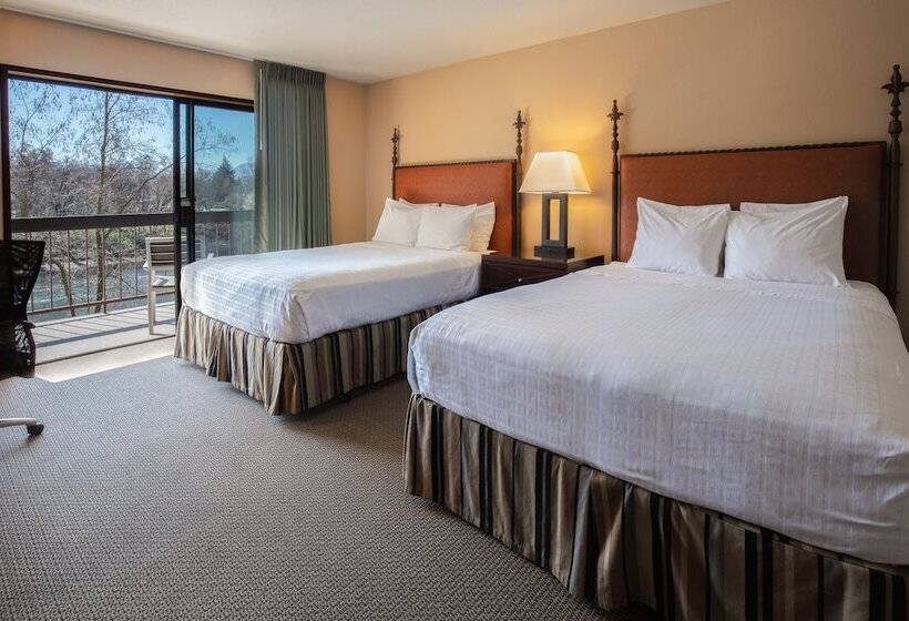 חדר סטנדרט שתי מיטות זוגיות, Riverside Inn