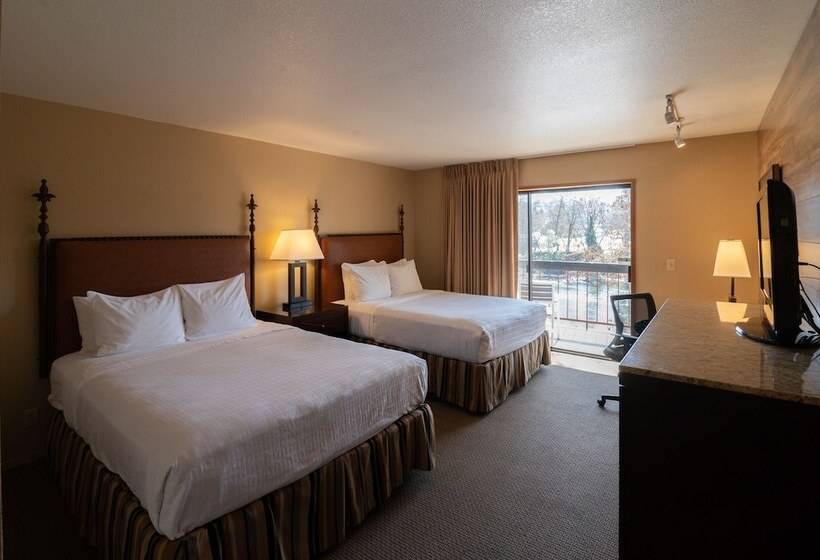 חדר סטנדרט שתי מיטות זוגיות, Riverside Inn