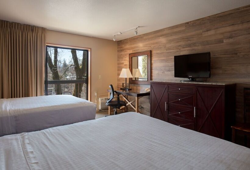 חדר סטנדרט שתי מיטות זוגיות, Riverside Inn