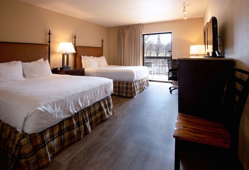 חדר סטנדרט שתי מיטות זוגיות, Riverside Inn