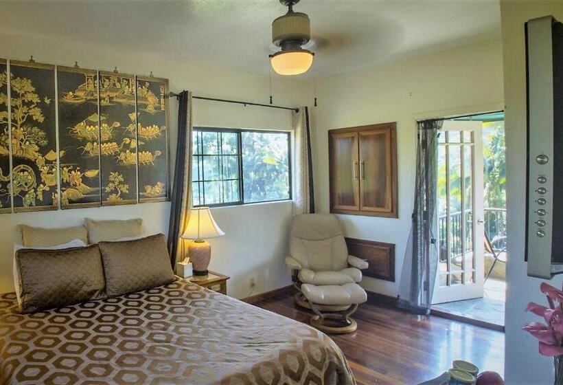 Premium room with view, The Inn At Kulaniapia Falls