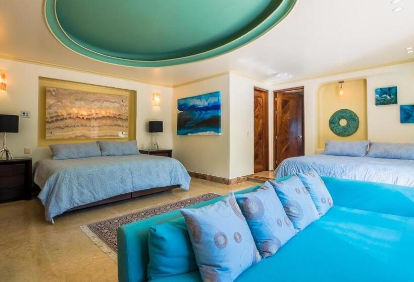Villa 1 Makuuhuone, South Shore Villa Armonia Luxury Boutique
