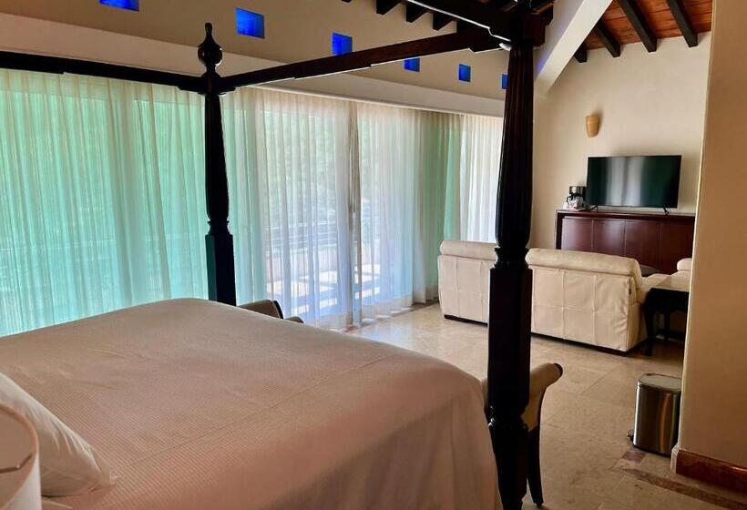 סוויטה עם מרפסת, South Shore Villa Armonia Luxury Boutique