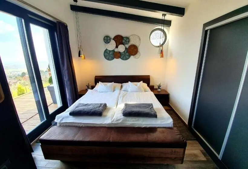 اتاق سوپریور با تخت بزرگ, Bagoly Wellness Apartman