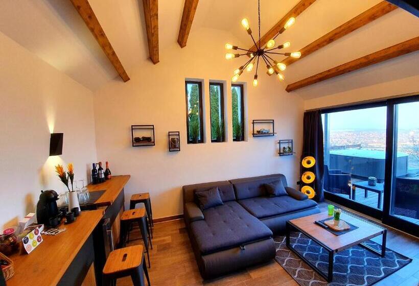 غرفة سوبيريور سرير كينج, Bagoly Wellness Apartman