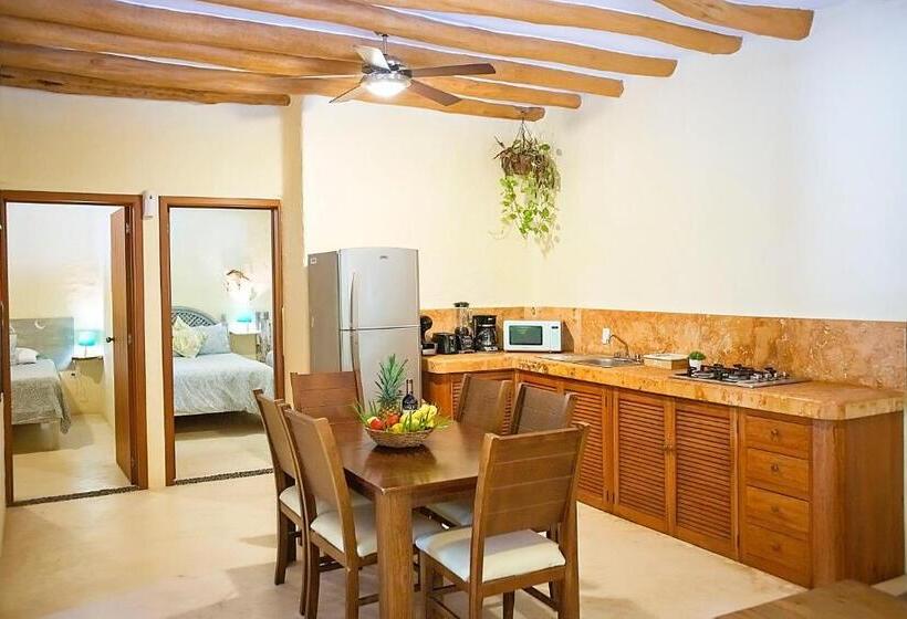 침실 1개 디럭스 아파트, Holbox Deluxe Apartments