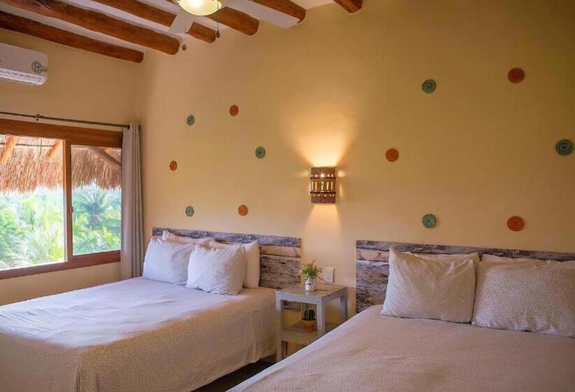 침실 1개 바다 전망 아파트, Holbox Deluxe Apartments