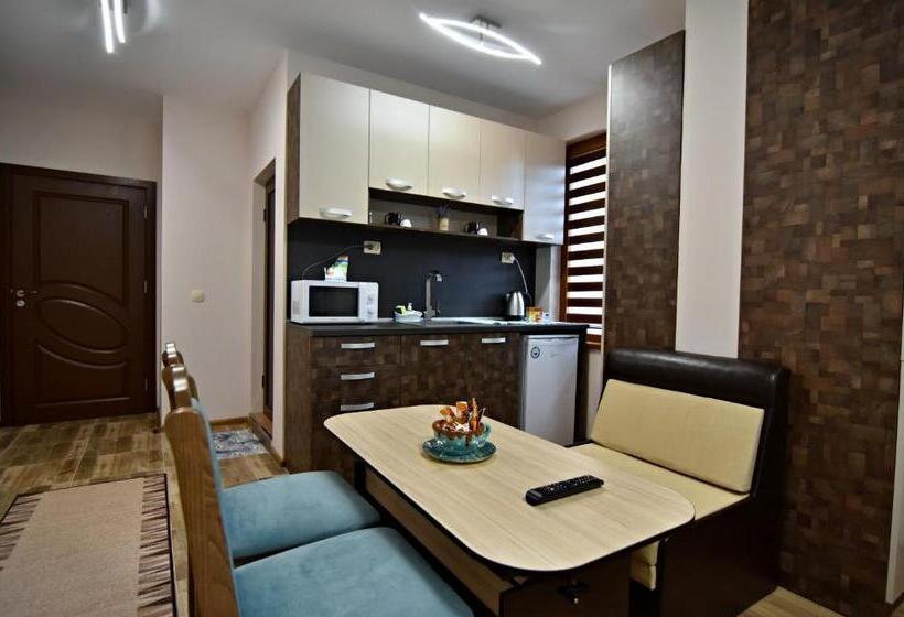 带露台的标准工作室, Madini Apartment