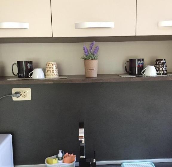 带露台的标准工作室, Madini Apartment