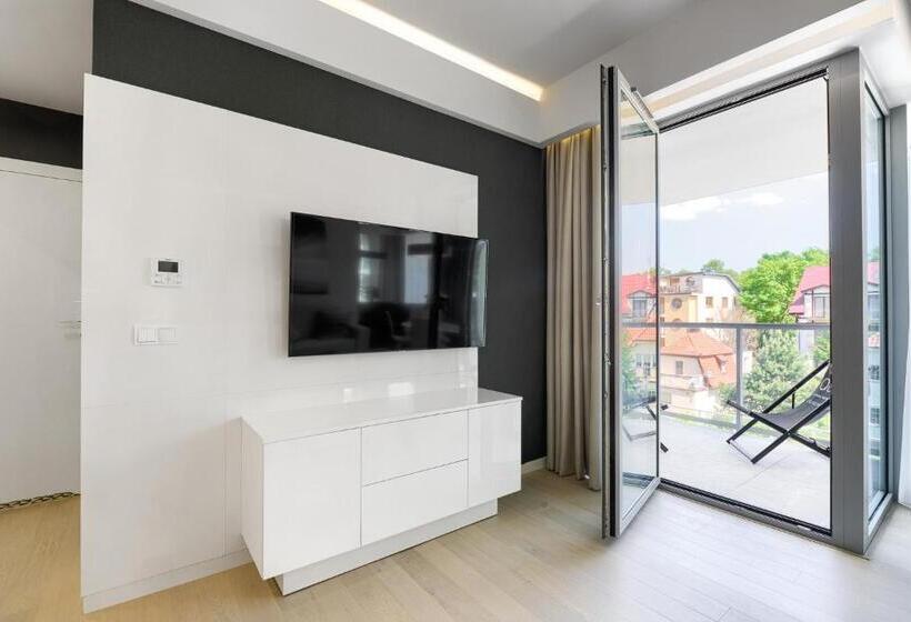 带1个卧室的豪华公寓, Dune Resort Mielno   C