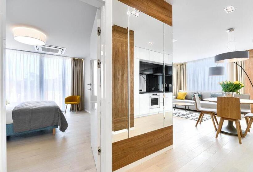 带1个卧室的豪华公寓, Dune Resort Mielno   C