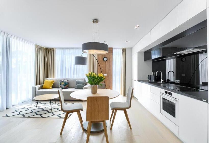 带1个卧室的豪华公寓, Dune Resort Mielno   C