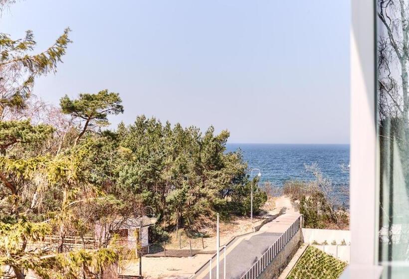 带海景及1个卧室的复式公寓, Dune Resort Mielno   C