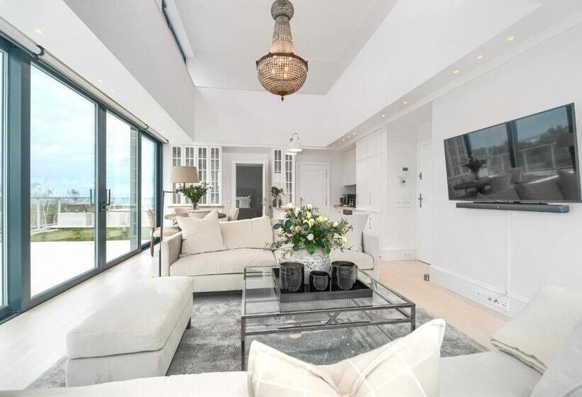 带两个卧室的顶楼公寓, Dune Resort Mielno   C