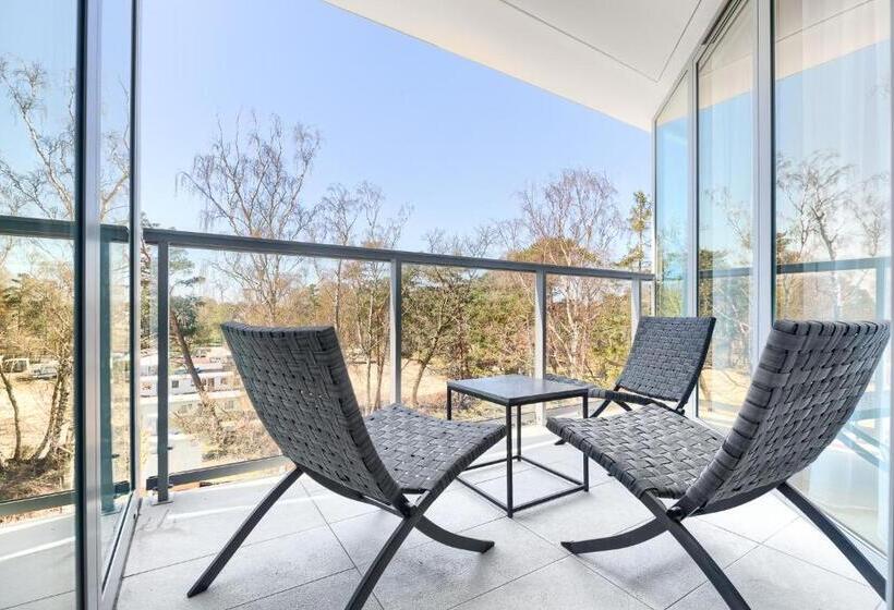 带海景及1个卧室的复式公寓, Dune Resort Mielno   C