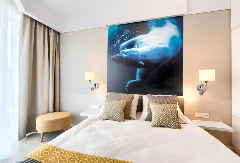 带海景及1个卧室的复式公寓, Dune Resort Mielno   C