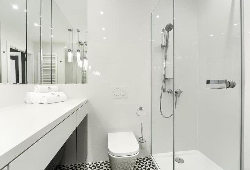 带海景及1个卧室的复式公寓, Dune Resort Mielno   C