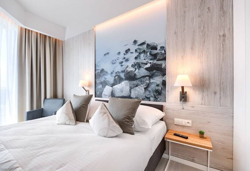 带海景及1个卧室的复式公寓, Dune Resort Mielno   C