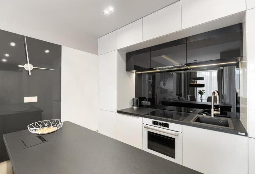 带1个卧室的豪华公寓, Dune Resort Mielno   C