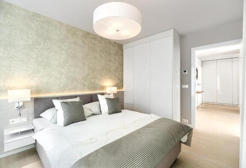 侧面带海景及1个卧室的复式公寓, Dune Resort Mielno   C