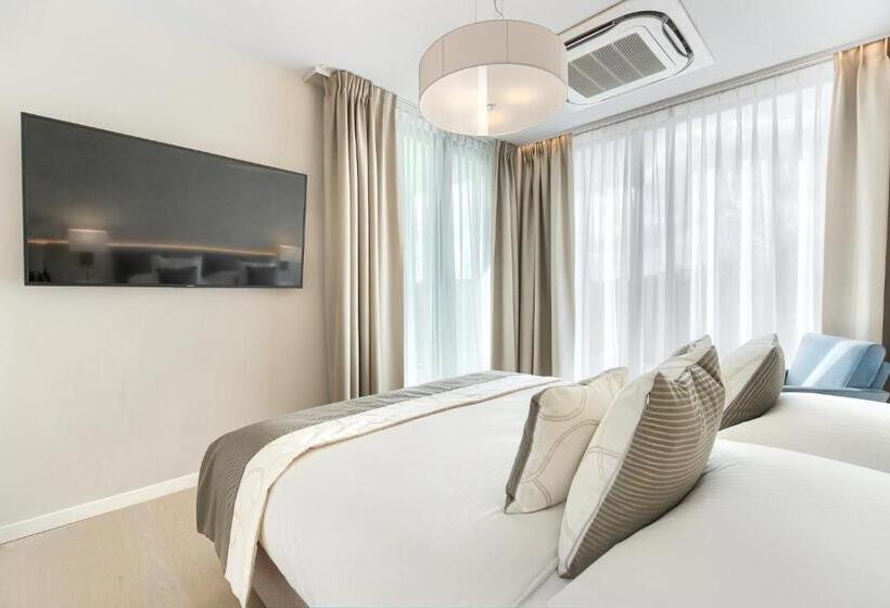 侧面带海景及1个卧室的复式公寓, Dune Resort Mielno   C