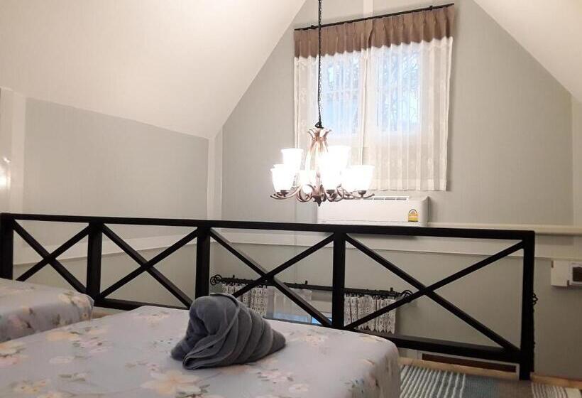 غرفة قياسية رباعية مطلة على الحديقة, Sky Cottage Bungalow