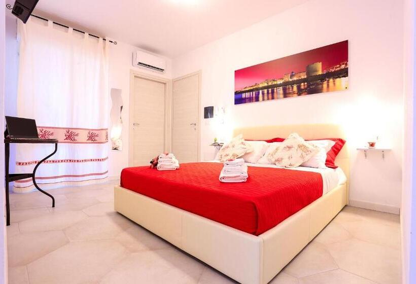 غرفة قياسية مزوَّدة بشُرفة, Rosso Di Mare Alghero