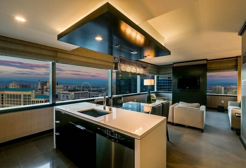 침실 2개 스위트, Secret Suites At Vdara