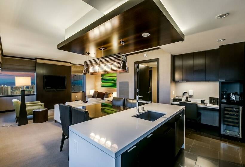 침실 2개 스위트, Secret Suites At Vdara