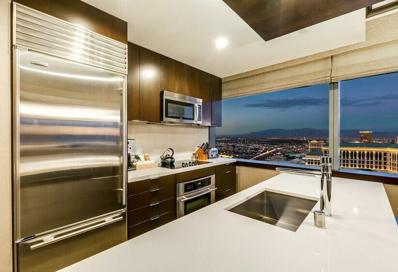 침실 2개 스위트, Secret Suites At Vdara