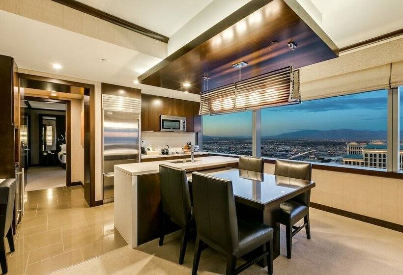 침실 2개 스위트, Secret Suites At Vdara