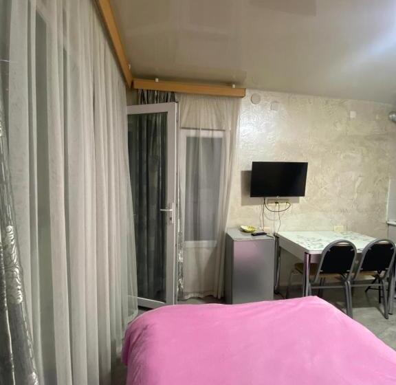 استودیو استاندارد با بالکن, уютная студия Maksim