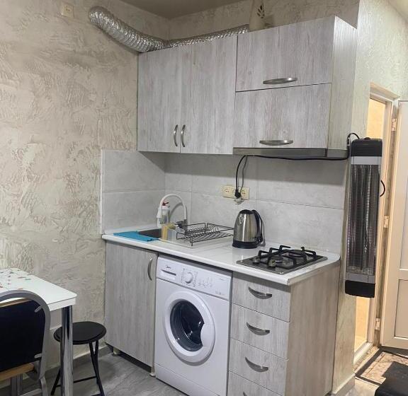 استودیو استاندارد با بالکن, уютная студия Maksim