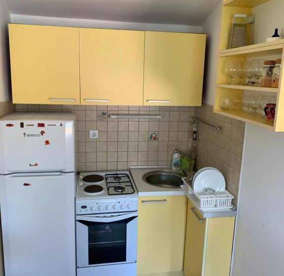 침실 1개 바다 전망 아파트, Apartman Barbara