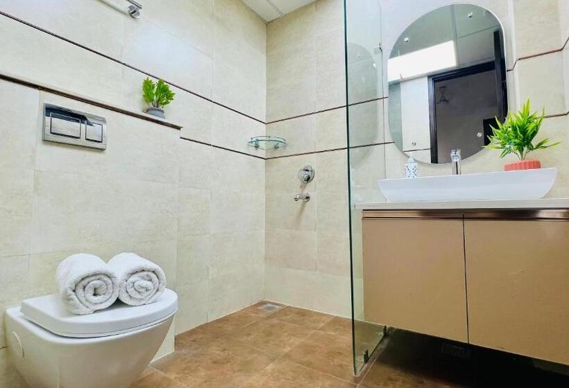 Apartamento 3 Dormitórios, Olive Service Apartments City Centre Noida